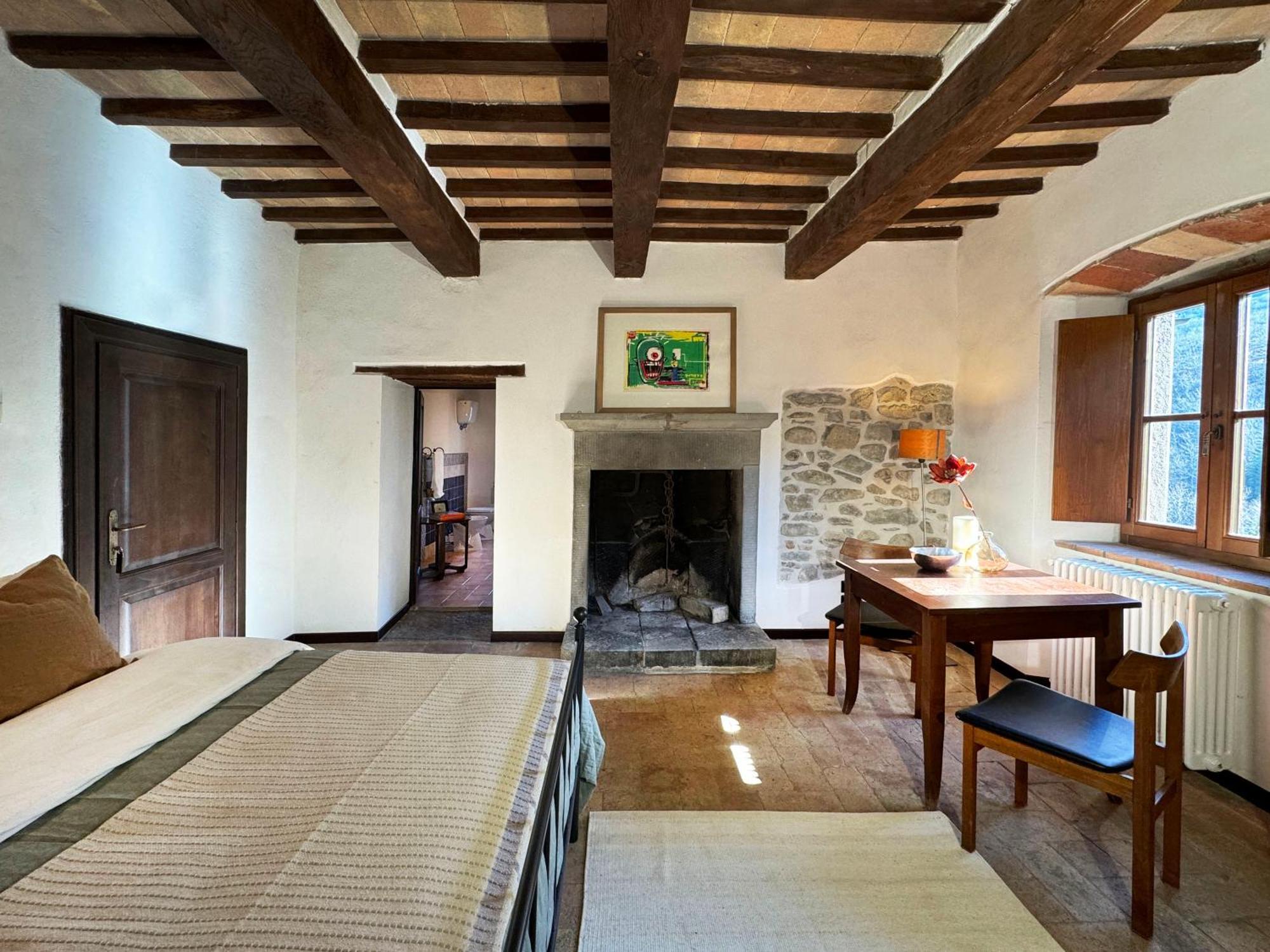 Bio Agriturismo Il Vigno Caprese Michelangelo Eksteriør bilde
