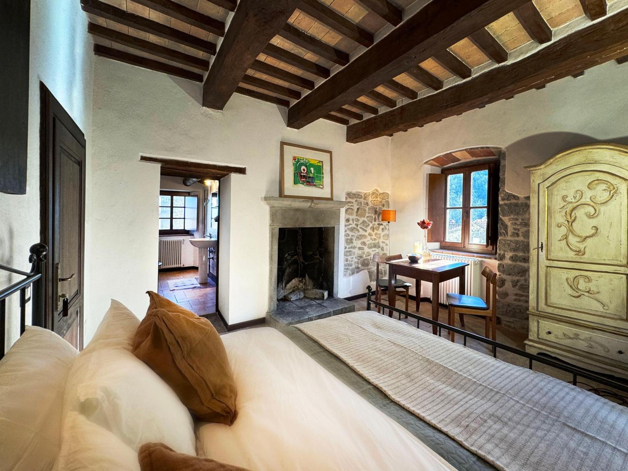 Bio Agriturismo Il Vigno Caprese Michelangelo Eksteriør bilde