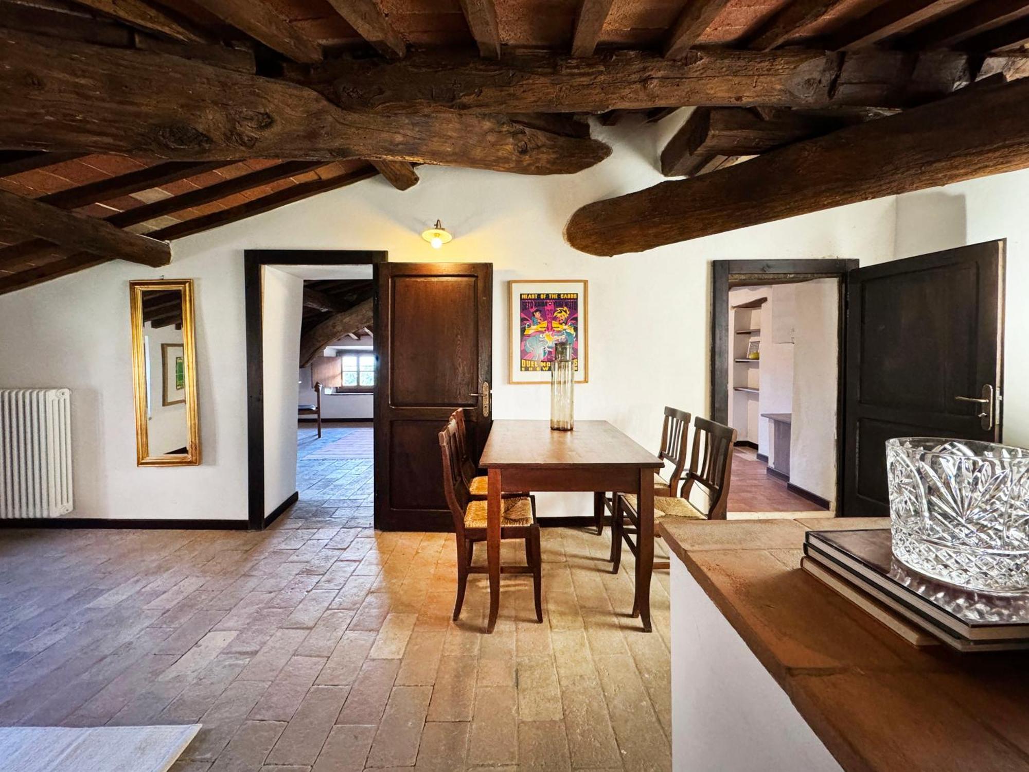 Bio Agriturismo Il Vigno Caprese Michelangelo Eksteriør bilde