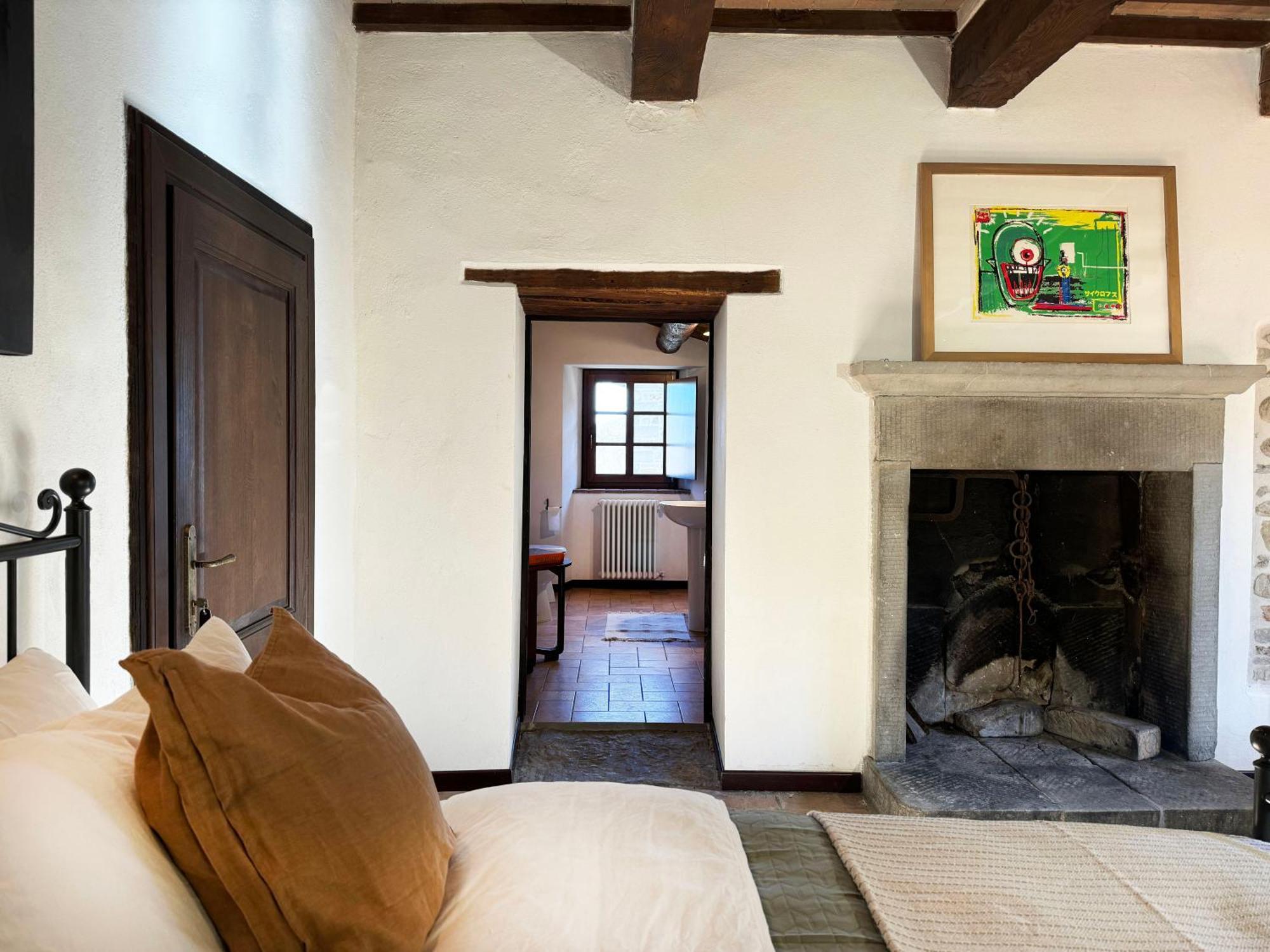 Bio Agriturismo Il Vigno Caprese Michelangelo Eksteriør bilde