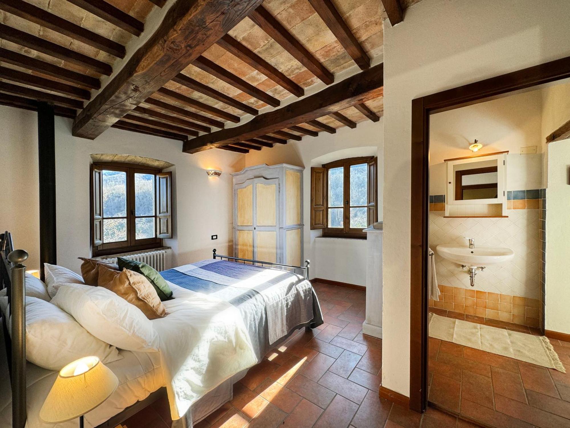 Bio Agriturismo Il Vigno Caprese Michelangelo Eksteriør bilde