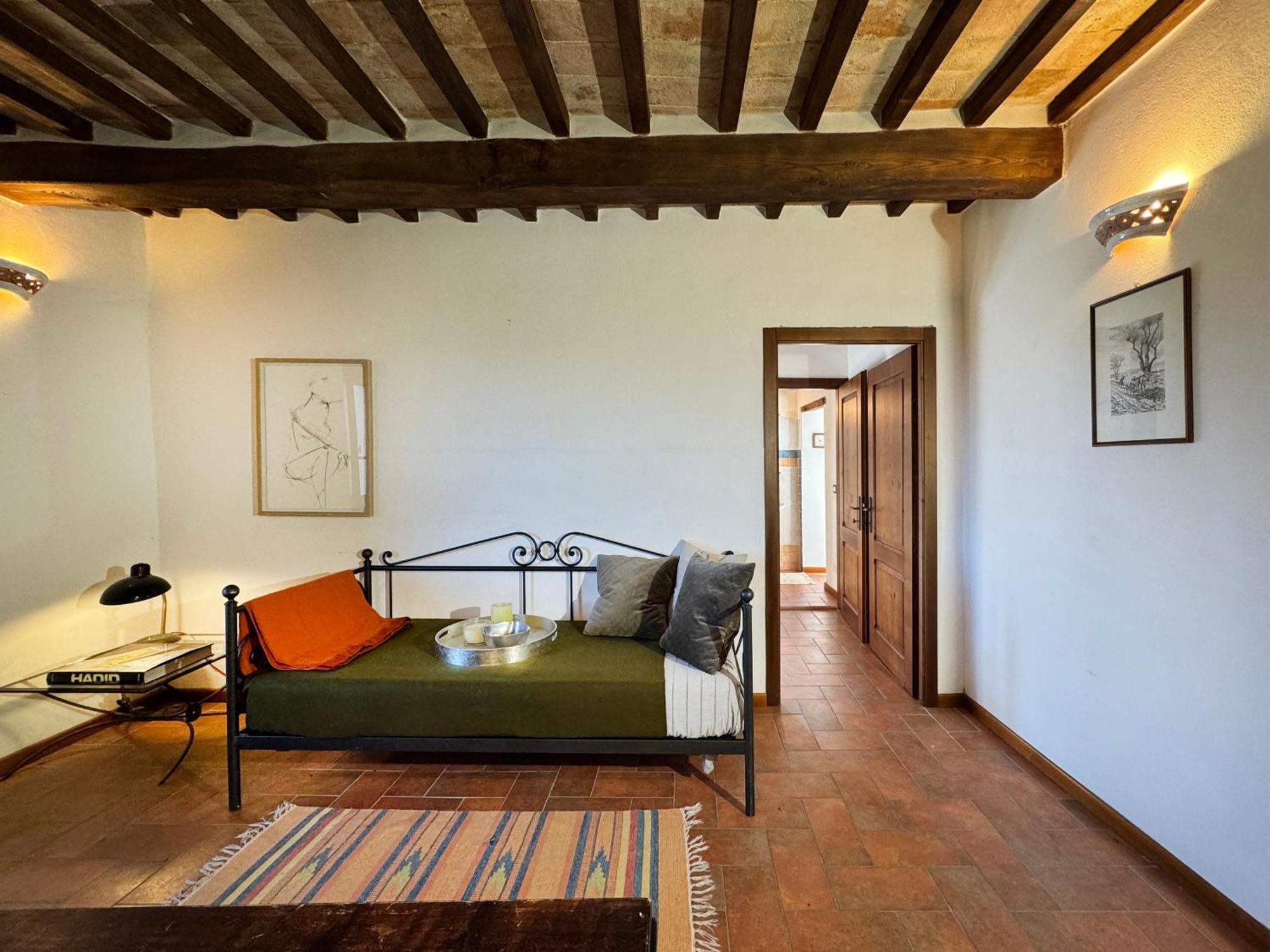 Bio Agriturismo Il Vigno Caprese Michelangelo Eksteriør bilde
