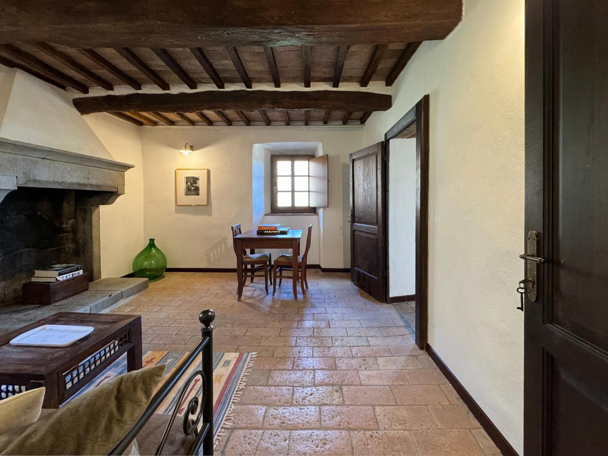 Bio Agriturismo Il Vigno Caprese Michelangelo Eksteriør bilde