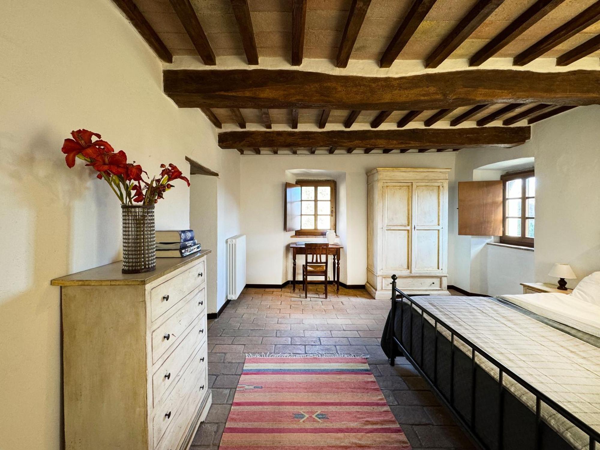 Bio Agriturismo Il Vigno Caprese Michelangelo Eksteriør bilde