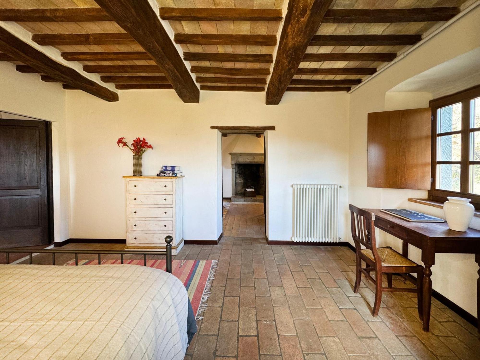 Bio Agriturismo Il Vigno Caprese Michelangelo Eksteriør bilde