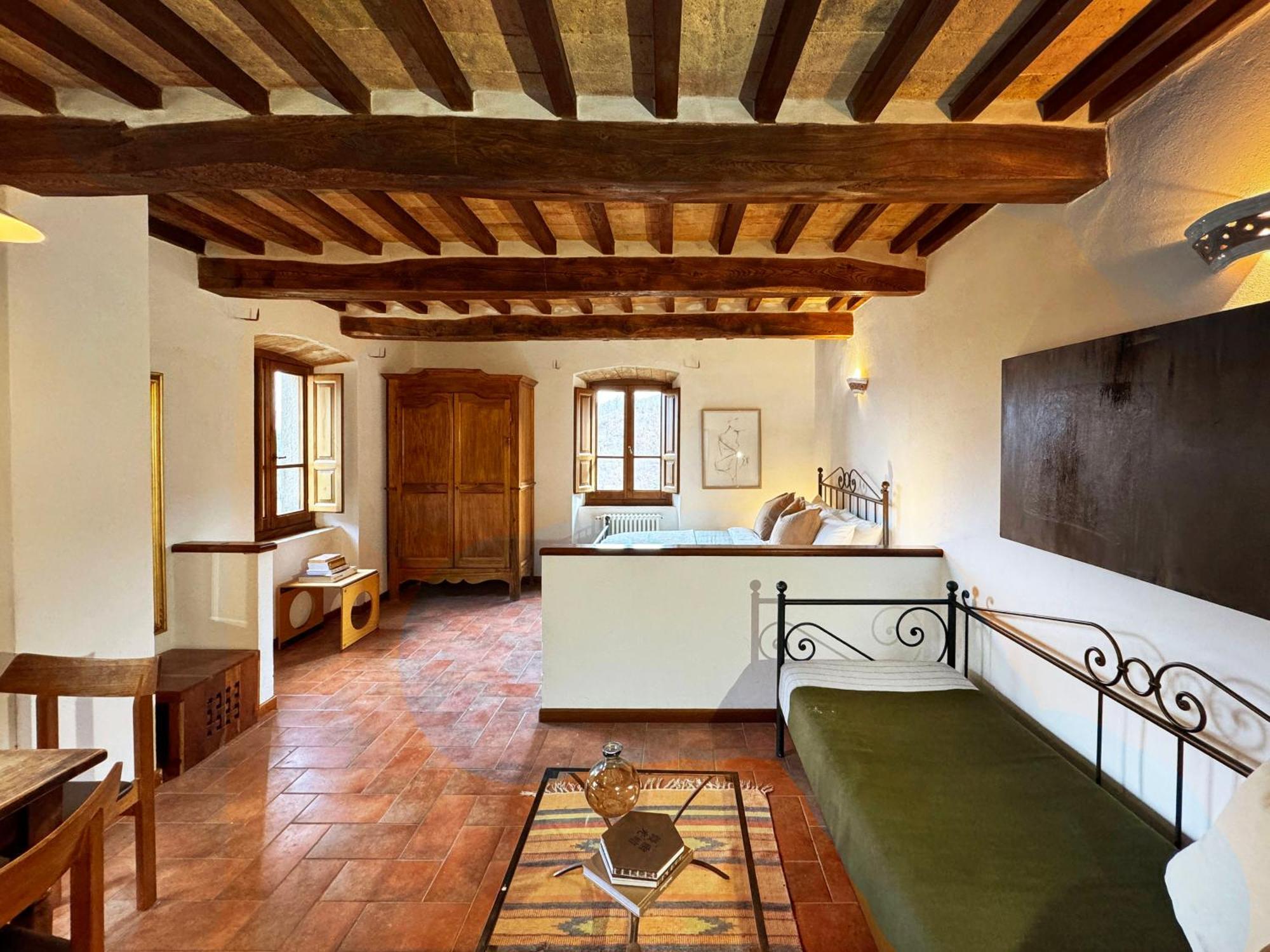 Bio Agriturismo Il Vigno Caprese Michelangelo Eksteriør bilde