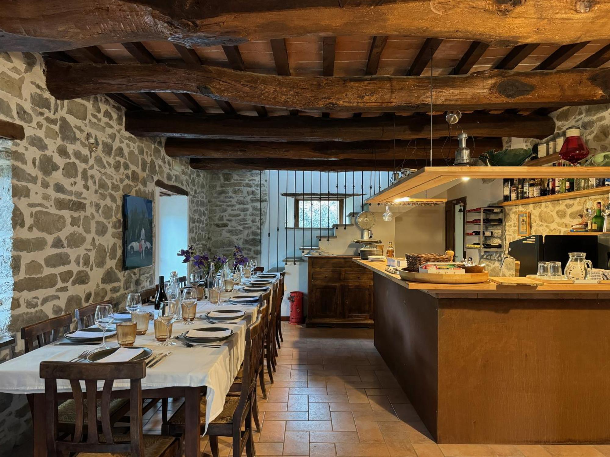 Bio Agriturismo Il Vigno Caprese Michelangelo Eksteriør bilde