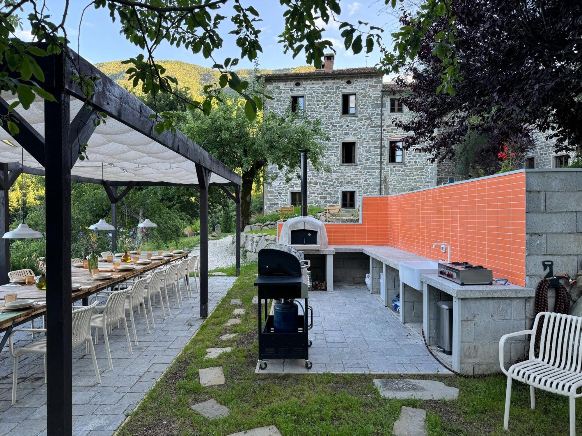 Bio Agriturismo Il Vigno Caprese Michelangelo Eksteriør bilde